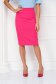 Fuchsia high waisted skirt pencil midi elastic cloth - StarShinerS 1 - StarShinerS.com