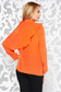 PrettyGirl coral elegant women`s blouse airy fabric both shoulders cut out with ruffle details 2 - StarShinerS.com