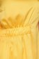 Bluza dama Top Secret galbena casual asimetrica cu croi larg din material satinat cu elastic in talie 5 - StarShinerS.ro