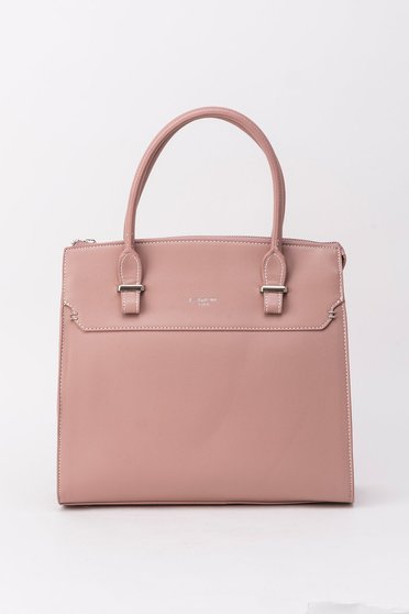 Rosa office bag from ecological leather short handles