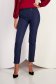 Dark blue trousers high waisted conical long slightly elastic fabric - StarShinerS 4 - StarShinerS.com