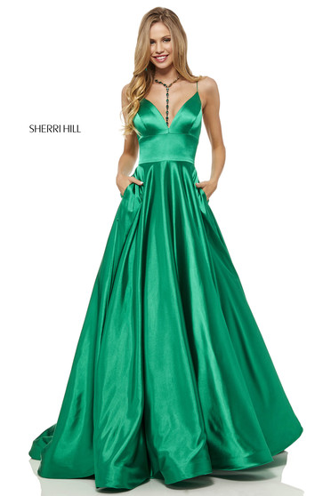 Rochie Sherri Hill 52195 Green