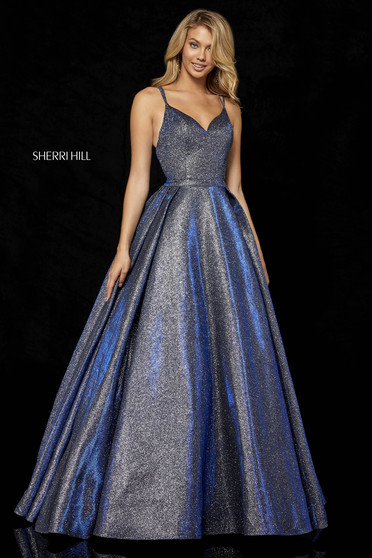 Rochie Sherri Hill 52364 Blue