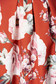 Bricky elegant cloche dress slightly elastic fabric with floral print 4 - StarShinerS.com