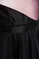 Ana Radu black luxurious dress with inside lining accessorized with tied waistband with v-neckline 4 - StarShinerS.com