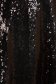 Rochie StarShinerS neagra scurta de ocazie cu croi larg asimetrica cu paiete captusita pe interior 5 - StarShinerS.ro