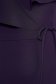 StarShinerS purple elegant pencil dress from elastic fabric with v-neckline 4 - StarShinerS.com