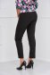 StarShinerS black trousers office high waisted slightly elastic fabric with pockets conical 2 - StarShinerS.com