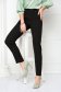 Pantaloni din stofa usor elastica negri conici cu talie inalta - StarShinerS 5 - StarShinerS.ro