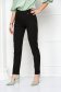 Black trousers high waisted conical long slightly elastic fabric - StarShinerS 3 - StarShinerS.com