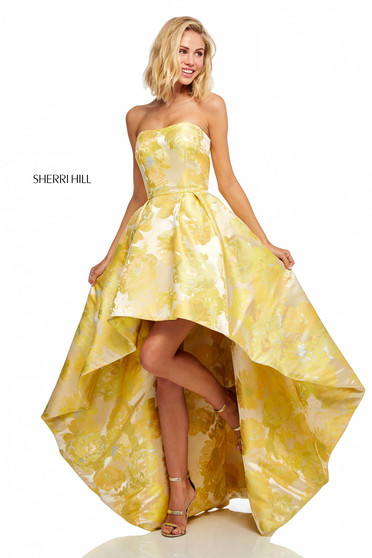 Rochie Sherri Hill 52416 Yellow