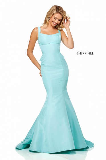 Rochie Sherri Hill 52465 Aqua