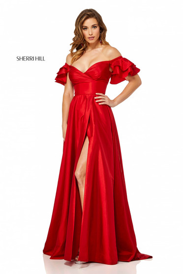 Rochie Sherri Hill 52469 Red