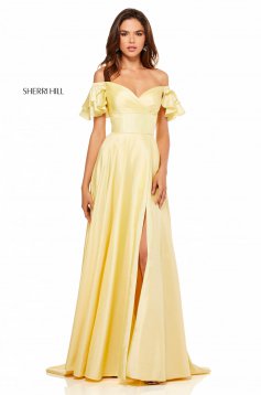 Sherri Hill 52469 Yellow Dress