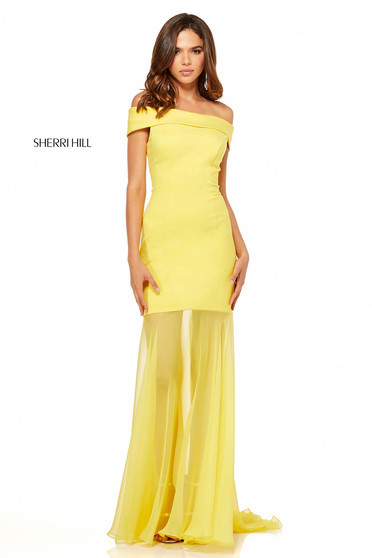 Rochie Sherri Hill 52482 Yellow