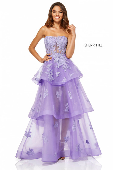 Rochie Sherri Hill 52494 Lila