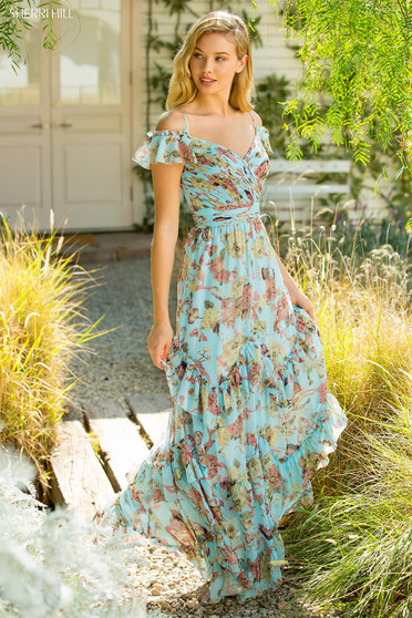 Rochie Sherri Hill 52533 Blue