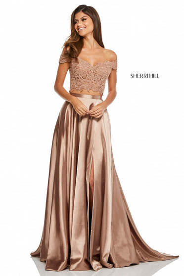 Rochie Sherri Hill 52567 Brown