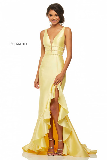 Rochie Sherri Hill 52576 Yellow