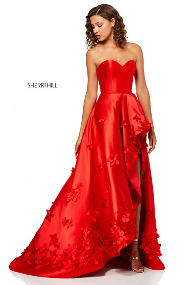 Rochie Sherri Hill 52581 Red