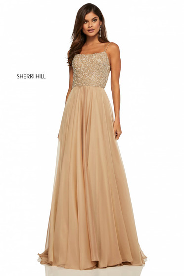 Rochie Sherri Hill 52591 Nude