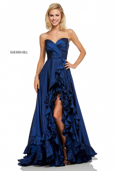 Rochie Sherri Hill 52605 Blue