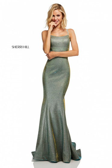 Rochie Sherri Hill 52614 Silver