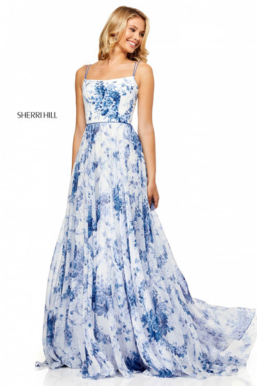 Rochie Sherri Hill 52621 White