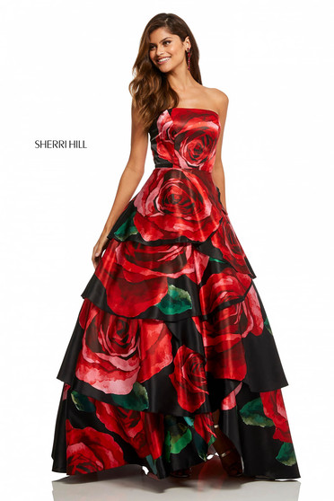 Rochie Sherri Hill 52624 Black