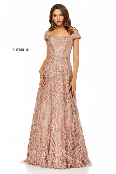 Rochie Sherri Hill 52650 Rosa