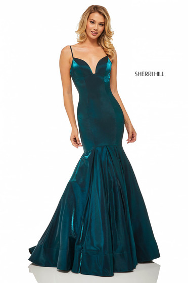 Rochie Sherri Hill 52696 Blue