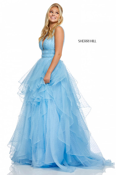 Rochie Sherri Hill 52710 Blue