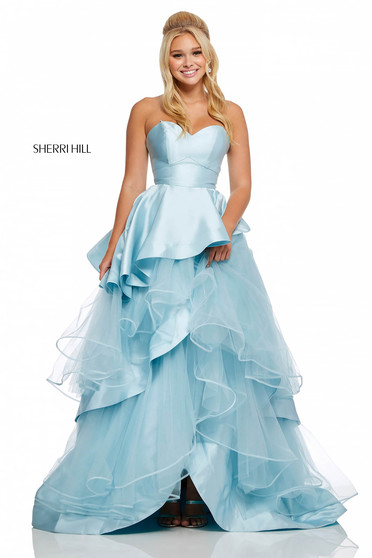 Rochie Sherri Hill 52718 LightBlue