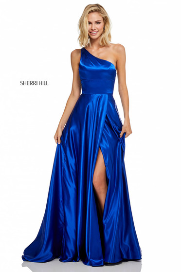 Rochie Sherri Hill 52750 Blue