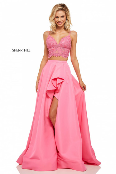 Rochie Sherri Hill 52754 Pink