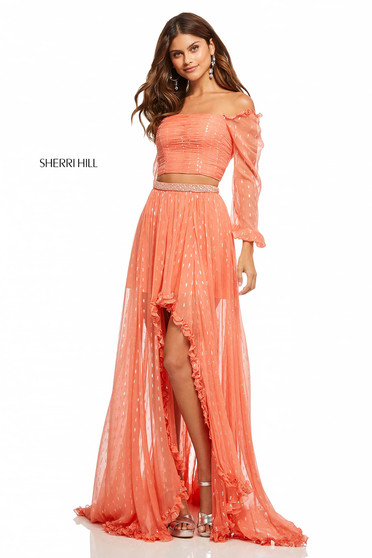 Rochie Sherri Hill 52756 Orange