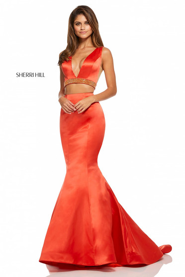Rochie Sherri Hill 52762 Orange