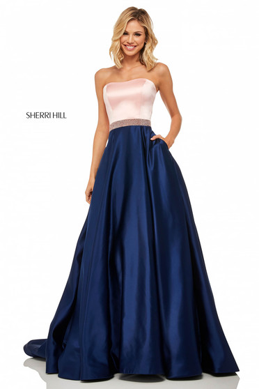 Rochie Sherri Hill 52776 Blue