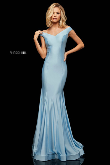 Rochie Sherri Hill 52783 LightBlue