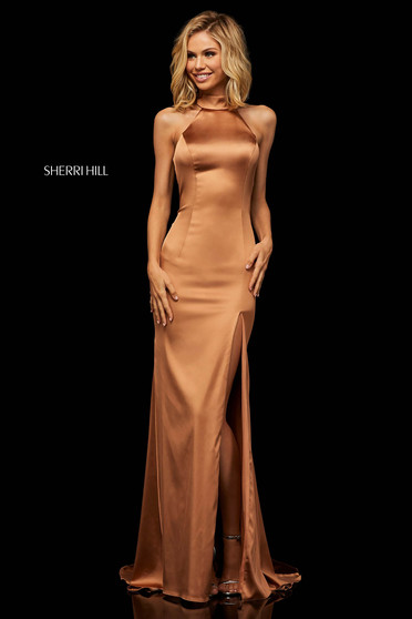 Rochie Sherri Hill 52795 Brown