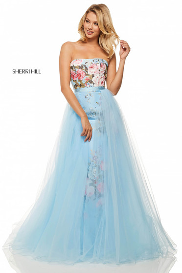 Rochie Sherri Hill 52869 Blue