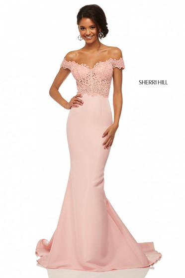 Rochie Sherri Hill 52874 Rosa