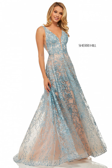 Rochie Sherri Hill 52877 Nude