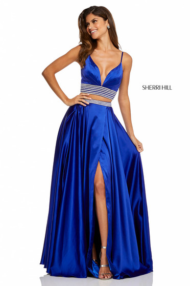 Rochie Sherri Hill 52907 Blue