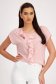 StarShinerS rosa women`s blouse short sleeve with ruffle details thin fabric 6 - StarShinerS.com