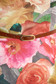 Rochie gri de zi eleganta cu un croi mulat din stofa subtire usor elastica cu imprimeuri florale 4 - StarShinerS.ro