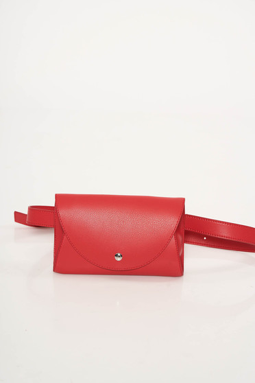 Top Secret red bag casual from ecological leather
