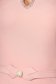 Rochie roz eleganta in clos din material fin la atingere detalii handmade cu accesoriu tip curea 4 - StarShinerS.ro