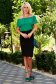 Bluza dama Top Secret verde casual cu croi larg umeri goi 3 - StarShinerS.ro