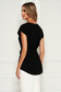 StarShinerS black women`s blouse elegant flared detachable cord with v-neckline 2 - StarShinerS.com